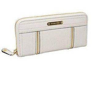 Michael Kors Moxley Cream Leather Wallet
